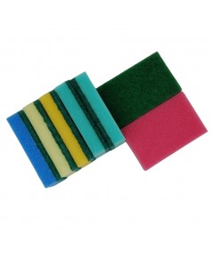 SILVY COLOUR SMALL SPONGES_7 pcs FOR GLASSES AND WARE