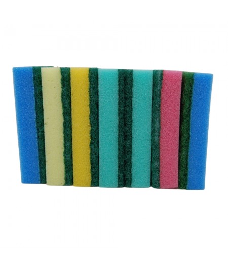 SILVY COLOUR SMALL SPONGES_7 pcs FOR GLASSES AND WARE