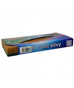 SOFT SILVY SPONGES – 3-PACK FOR ALL KINDS OF BUILD-UP