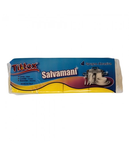 SPUGNE SALVAMANI_4 pz