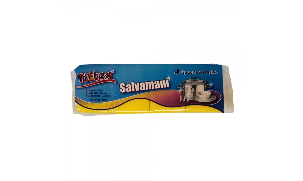 SPUGNE SALVAMANI_4 pz