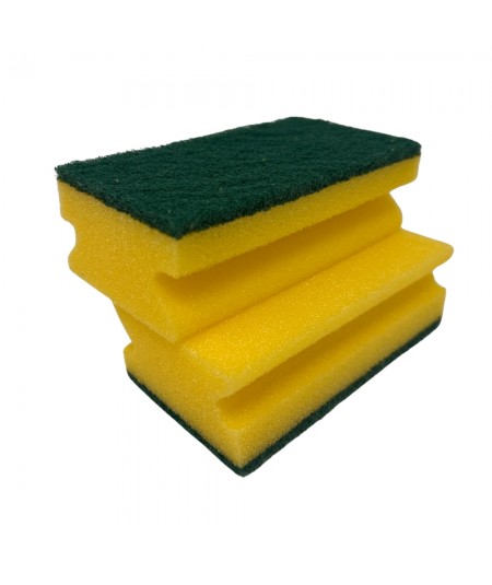 GVS43_10-piece set of PROF shaped sponges for cleaning work environments