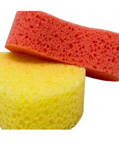 BUTTERFLY-SHAPED BODY SPONGE FOR SOFT, SILKY SKIN