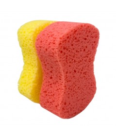 BUTTERFLY-SHAPED BODY SPONGE FOR SOFT, SILKY SKIN
