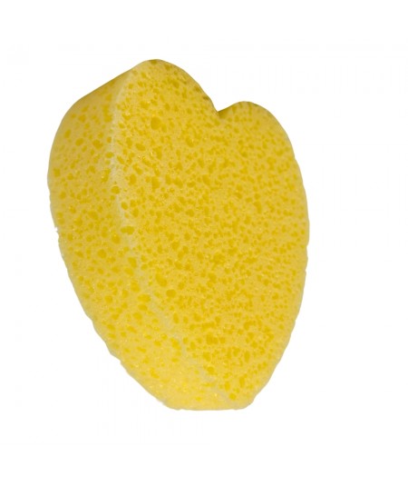 HEART-SHAPED BODY SPONGE_1 pc FOR SOFT, SILKY SKIN