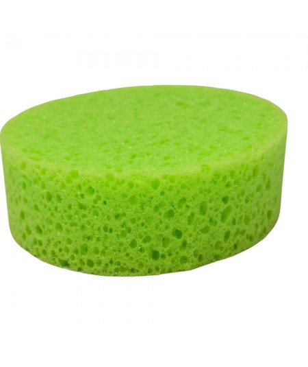 ROUND BATH SPONGE FOR SOFT, SILKY SKIN