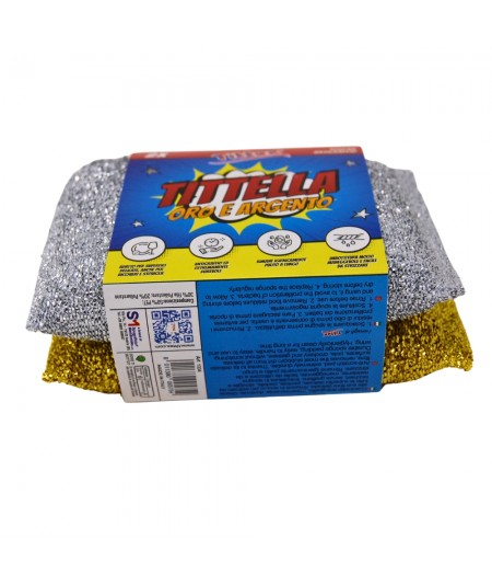 TITTELLA GOLD AND SILVER SPONGE