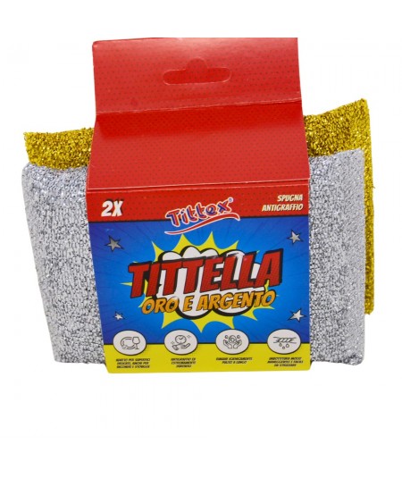 TITTELLA GOLD AND SILVER SPONGE