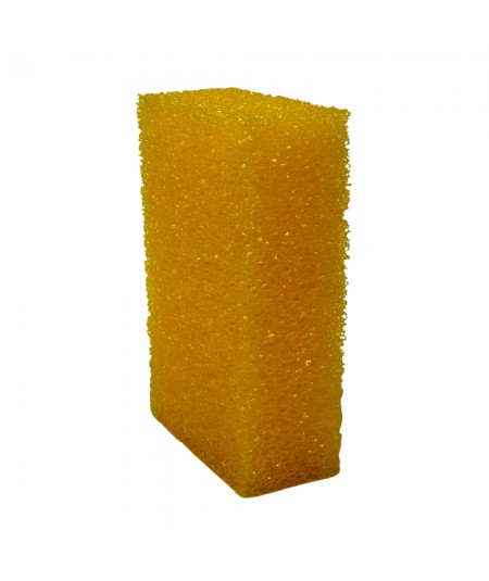 SPUGNA AUTO ANTIMOSCERINO GIALLA_sfusa PER UNA CARROZZERIA BRILLANTE