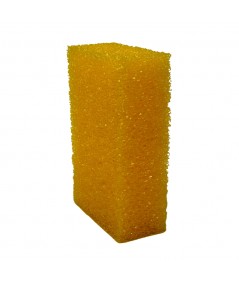 SPUGNA AUTO ANTIMOSCERINO GIALLA_sfusa PER UNA CARROZZERIA BRILLANTE