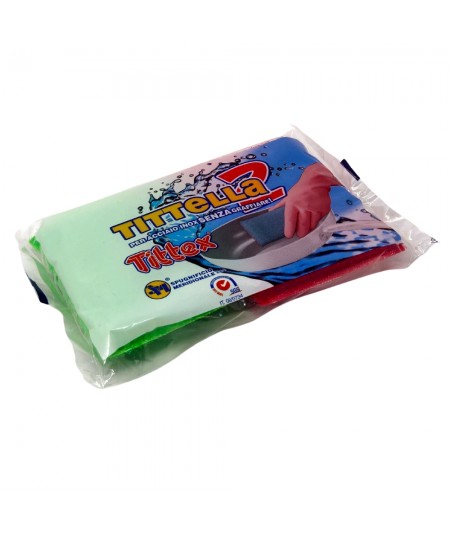 COLOURED TITTELLA SPONGE