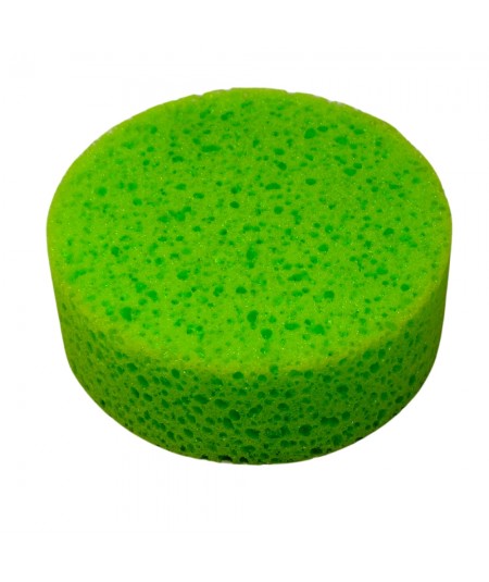 ROUND BATH SPONGE FOR SOFT, SILKY SKIN