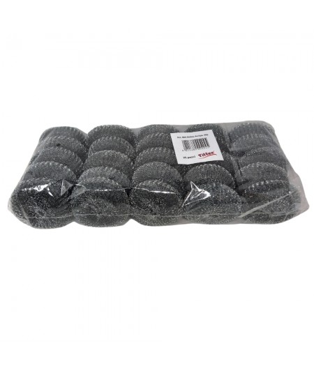 GALVANISED STEEL SPONGE – 40g – loose – FOR REMOVING GREASE RESIDUE