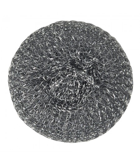 SPUGNA ACCIAIO ZINCATA_ 40g_sfusa PER RIMUOVERE RESIDUI DI GRASSO