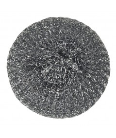 SPUGNA ACCIAIO ZINCATA_ 40g_sfusa PER RIMUOVERE RESIDUI DI GRASSO