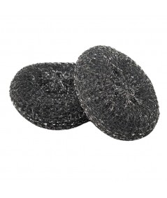 SPUGNA ACCIAIO ZINCATE 26g_sfusa PER RIMUOVERE RESIDUI DI GRASSO