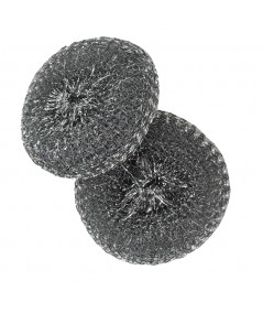 SPUGNA ACCIAIO ZINCATE 26g_sfusa PER RIMUOVERE RESIDUI DI GRASSO