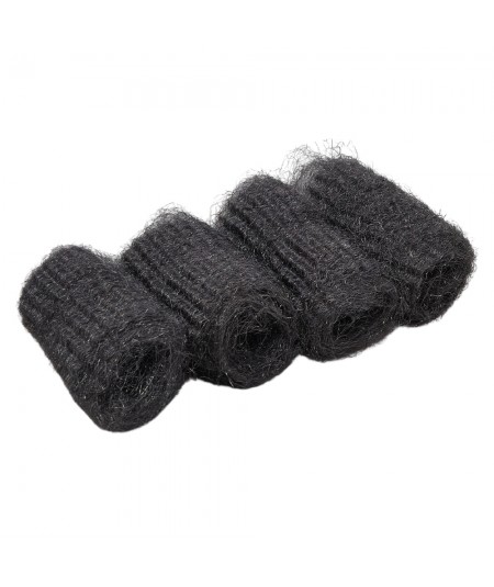 WOOL AND STEEL SCRABERS_16 ROLLS FOR REMOVING BUILD-UP