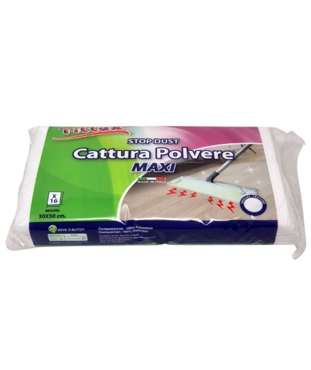 MAXI DUST-CATCHING CLOTHS_16 pcs WITH ELECTROSTATIC ACTION