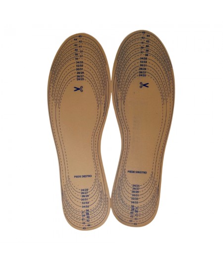 UNIVERSAL SUGHERELLO INSOLES: ODOUR-RESISTANT AND BREATHABLE