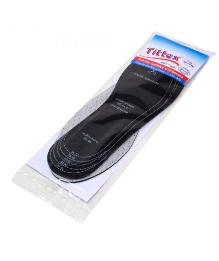 TOP-QUALITY CARBON INSOLES, UNIVERSAL, ODOUR-RESISTANT AND BREATHABLE