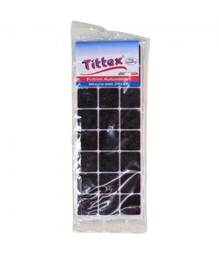28x28mm SQUARE NON-SLIP FELT PADS – TOP QUALITY