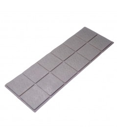 SQUARE NON-SLIP FELT PADS, 40X40MM, TOP QUALITY
