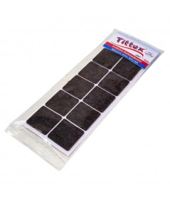 SQUARE NON-SLIP FELT PADS, 40X40MM, TOP QUALITY