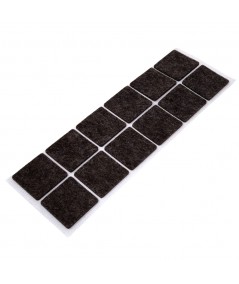 SQUARE NON-SLIP FELT PADS, 40X40MM, TOP QUALITY