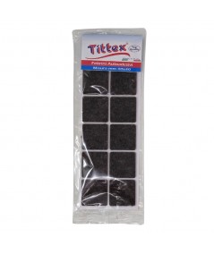 SQUARE NON-SLIP FELT PADS, 40X40MM, TOP QUALITY
