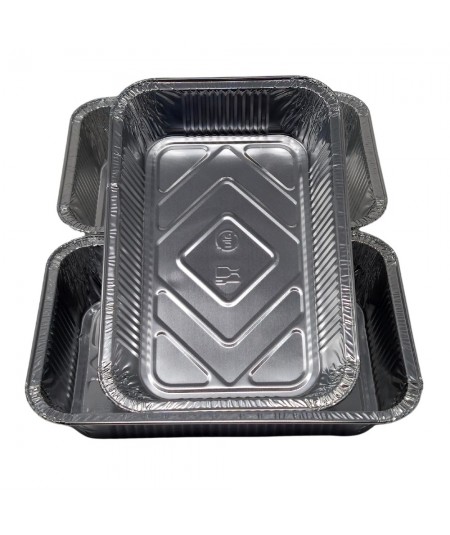 ALUMINIUM CONTAINERS – 2 PORTIONS FOR COOKING FOOD