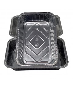 ALUMINIUM CONTAINERS – 2 PORTIONS FOR COOKING FOOD