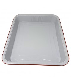 ALUMINIUM CONTAINERS WITH TERRACOTTA HANDLES, 12-PORTION, FOR FOOD