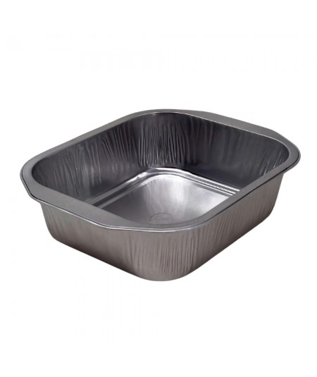 CONTENITORI ALLUMINIO LA TIELLA_SILVER_1 PORZIONE PER ALIMENTI