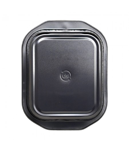 LA TIELLA_SILVER_1-PORTION ALUMINIUM FOOD CONTAINERS