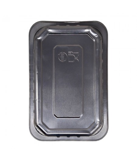 LA TIELLA_SILVER Aluminium Food Containers – 2 Servings