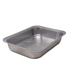 CONTENITORI ALLUMINIO LA TIELLA_SILVER_4 PORZIONI PER ALIMENTI