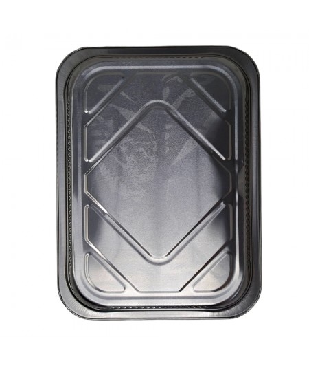 LA TIELLA_SILVER_4-PORTION ALUMINIUM FOOD CONTAINERS