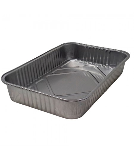 LA TIELLA_SILVER_6-PORTION ALUMINIUM FOOD CONTAINERS