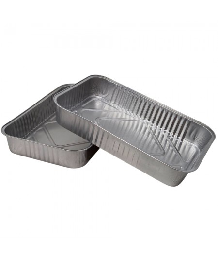 LA TIELLA_SILVER_6-PORTION ALUMINIUM FOOD CONTAINERS