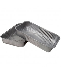 LA TIELLA_SILVER_6-PORTION ALUMINIUM FOOD CONTAINERS