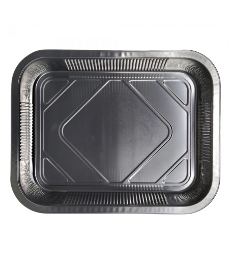 LA TIELLA_SILVER_8-PORTION ALUMINIUM FOOD CONTAINERS