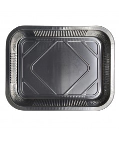 LA TIELLA_SILVER_8-PORTION ALUMINIUM FOOD CONTAINERS