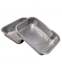 LA TIELLA_SILVER_8-PORTION ALUMINIUM FOOD CONTAINERS