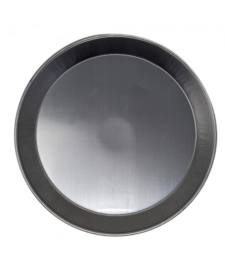 RIGID ALUMINIUM BAKING TIN, 28 D, FOR STORING AND COOKING FOOD
