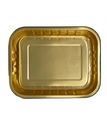 LA TIELLA_GOLD_4-PORTION ALUMINIUM FOOD CONTAINERS