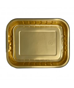 LA TIELLA_GOLD_4-PORTION ALUMINIUM FOOD CONTAINERS