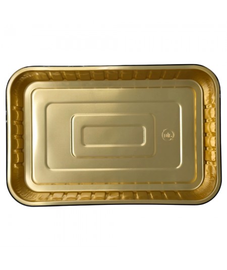 LA TIELLA_GOLD_6-PORTION ALUMINIUM FOOD CONTAINERS