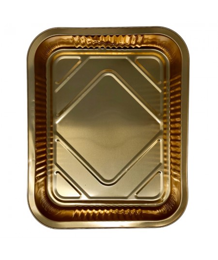 LA TIELLA_GOLD_8-PORTION ALUMINIUM FOOD CONTAINERS