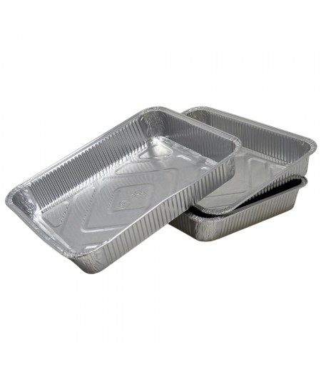 ALUMINIUM CONTAINERS – 4 PORTIONS FOR COOKING FOOD